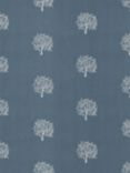 Morris & Co. Woodland Tree Made to Measure Curtains or Roman Blind, Grey/Blue/Ivory