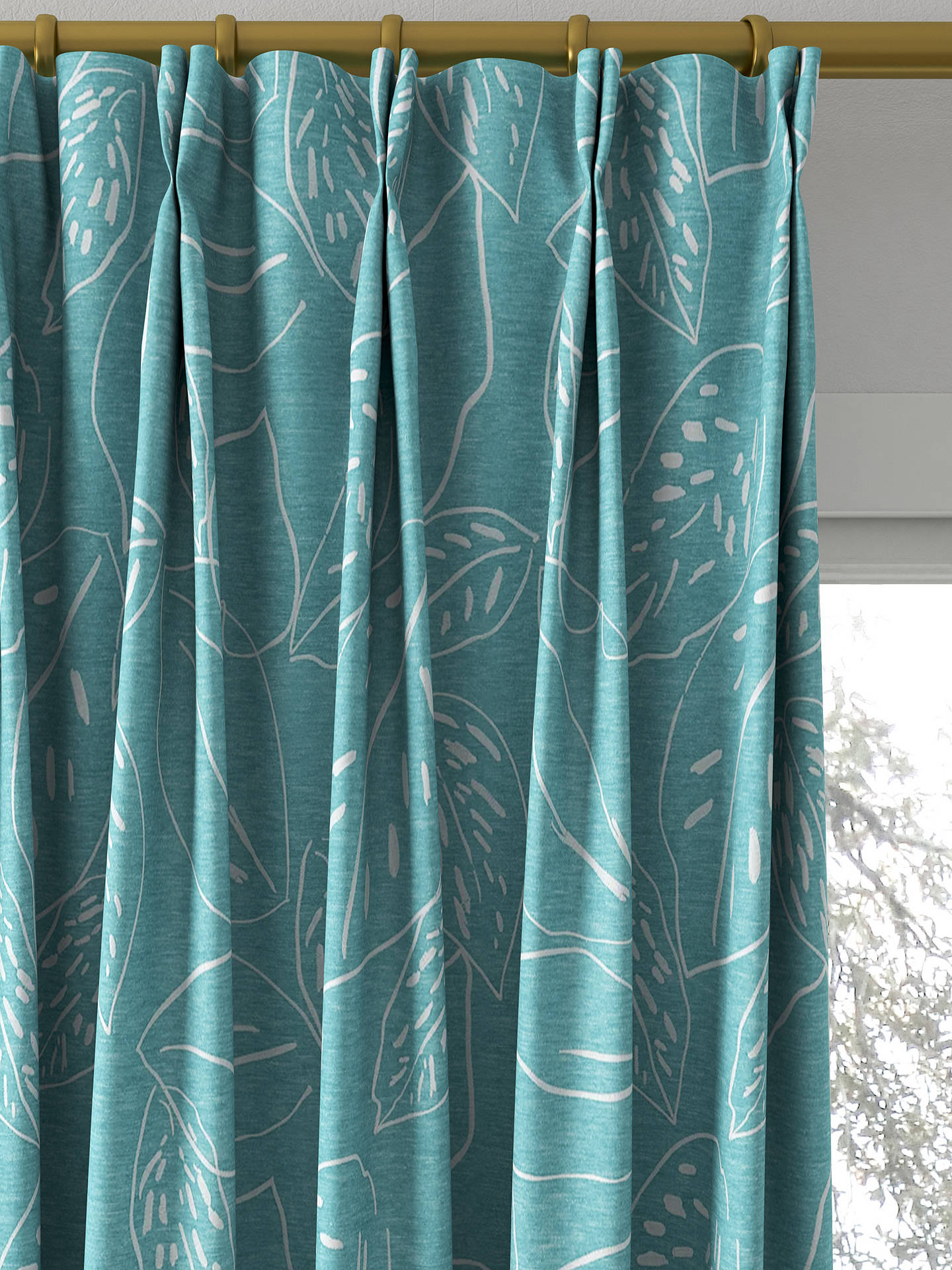 Scion Orto Made to Measure Curtains, Marine
