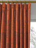 Morris & Co. Ben Pentreath Marigold Made to Measure Curtains or Roman Blind, Navy/Burnt Orange