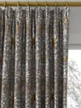 Morris & Co. Snakeshead Made to Measure Curtains or Roman Blind, Pewter/Gold