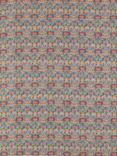 Morris & Co. Little Chintz Made to Measure Curtains or Roman Blind, Indigo/Carmine