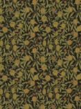 Morris & Co. Fruit Made to Measure Curtains or Roman Blind, Black/Claret