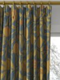 Morris & Co. Fruit Made to Measure Curtains or Roman Blind, Blue/Thyme