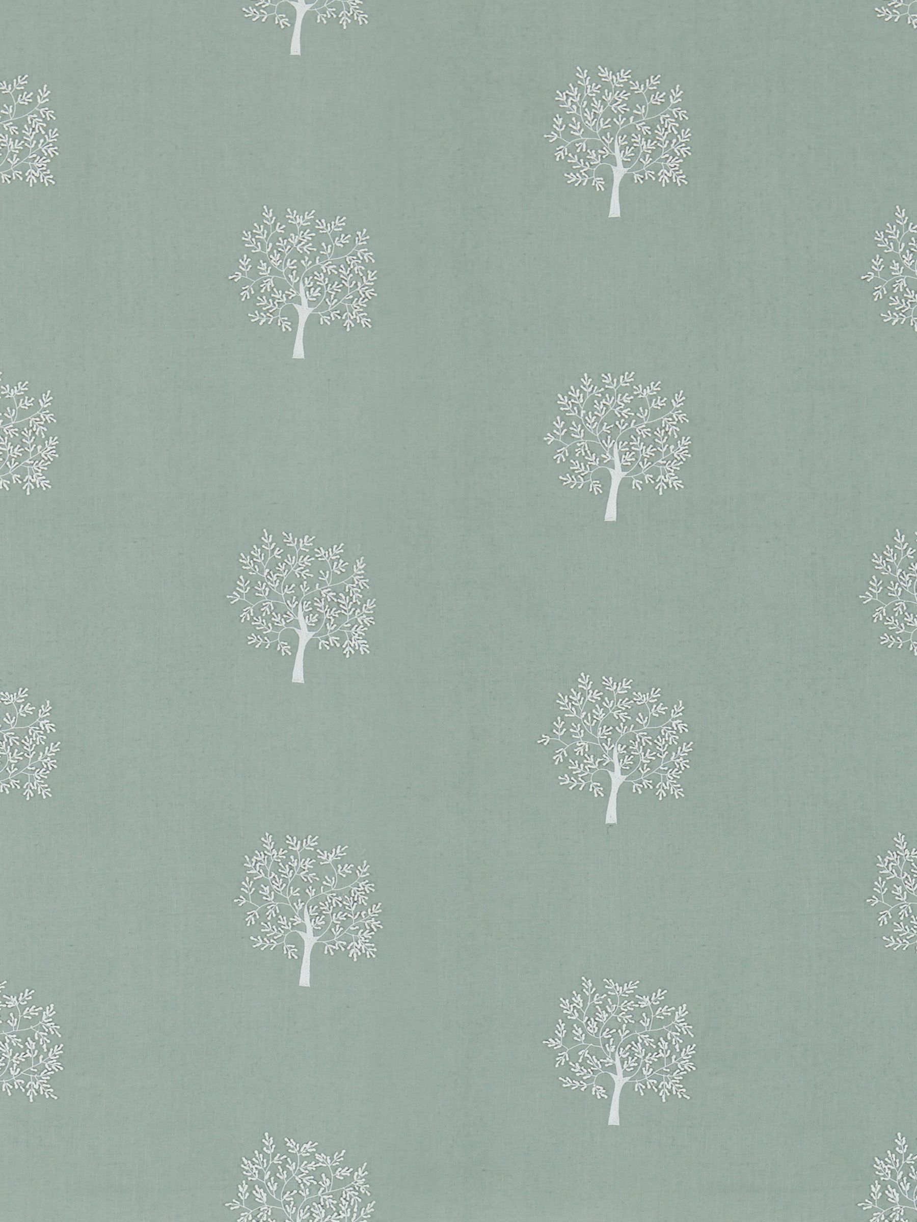 Morris & Co. Woodland Tree Made to Measure Curtains, Celadon/Ivory