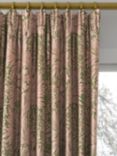Morris & Co. Ben Pentreath Marigold Made to Measure Curtains or Roman Blind, Olive/Pink