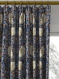 Morris & Co. Pimpernel Print Made to Measure Curtains or Roman Blind, Indigo/Hemp