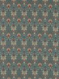 Morris & Co. Snakeshead Made to Measure Curtains or Roman Blind, Thistle/Russett