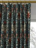Morris & Co. Snakeshead Made to Measure Curtains or Roman Blind, Thistle/Russett