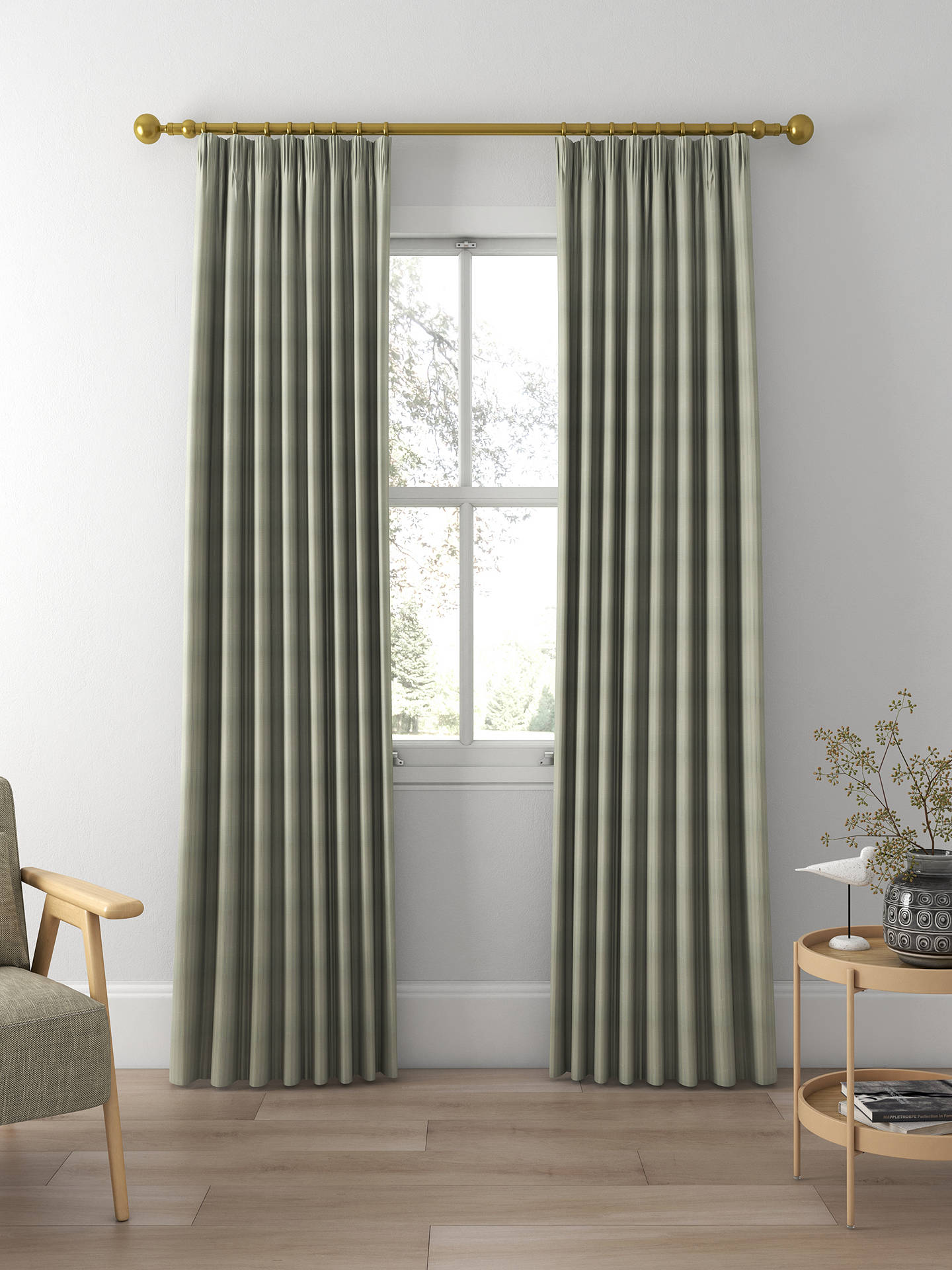 Scion Concentric Furnishing Made to Measure Curtains, Coast