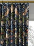 Morris & Co. Strawberry Thief Made to Measure Curtains or Roman Blind, Indigo/Mineral