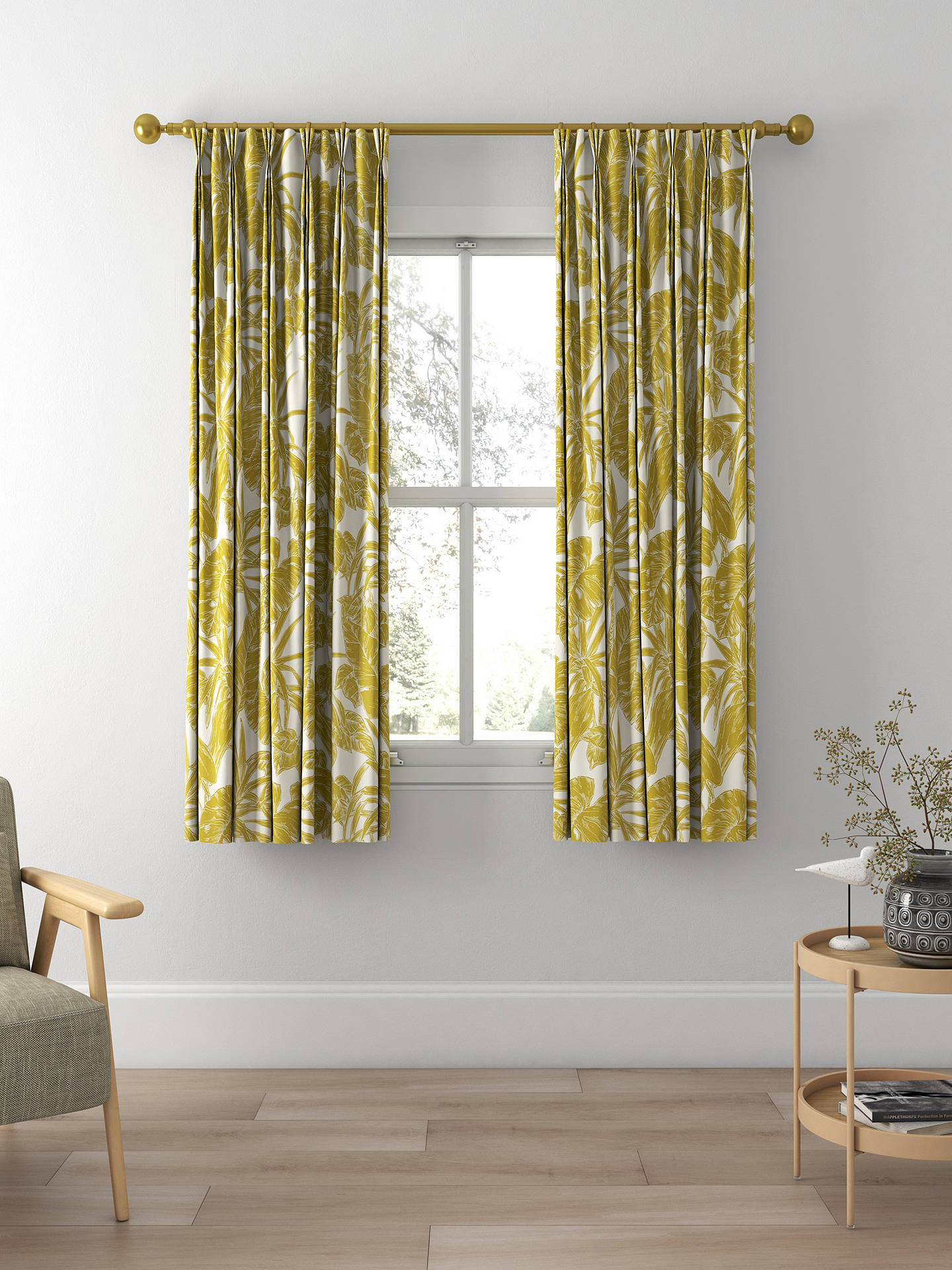 Scion Parlour Palm Made to Measure Curtains, Citrus