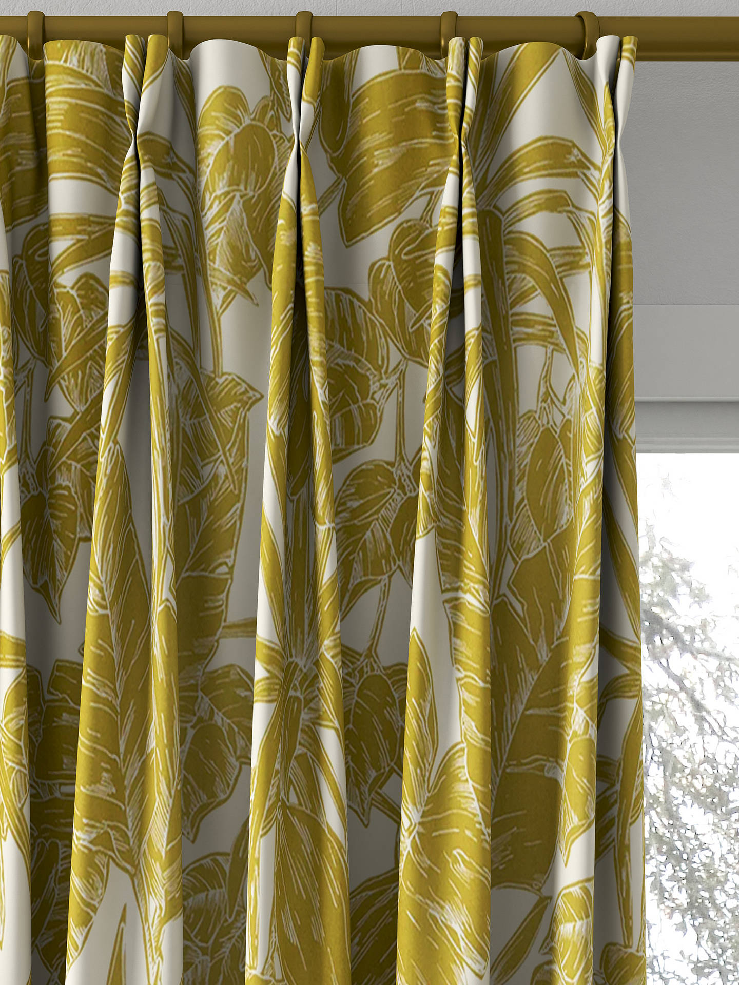 Scion Parlour Palm Made to Measure Curtains, Citrus