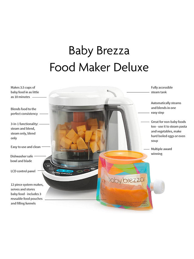 Funktionsfejl drag Privilegium Baby Brezza Deluxe One Step Food Maker