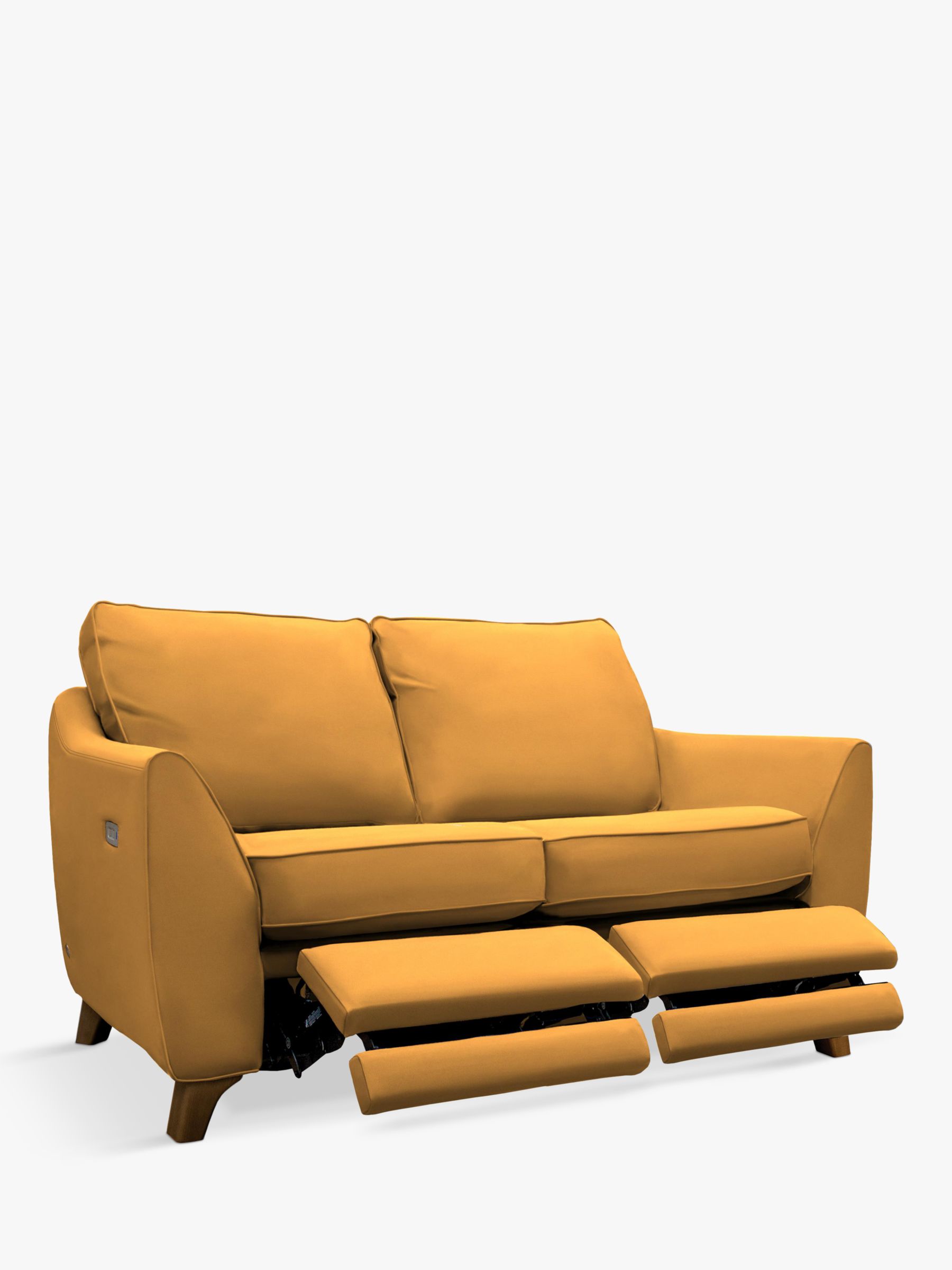The Sixty Eight Range, G Plan Vintage The Sixty Eight Small 2 Seater Sofa with Double Footrest Mechanism, Plush Moss