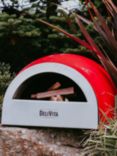 DeliVita Pizza Lover’s Collection Wood-Fired Portable Outdoor Oven, Cover, Utensils & Starter Set