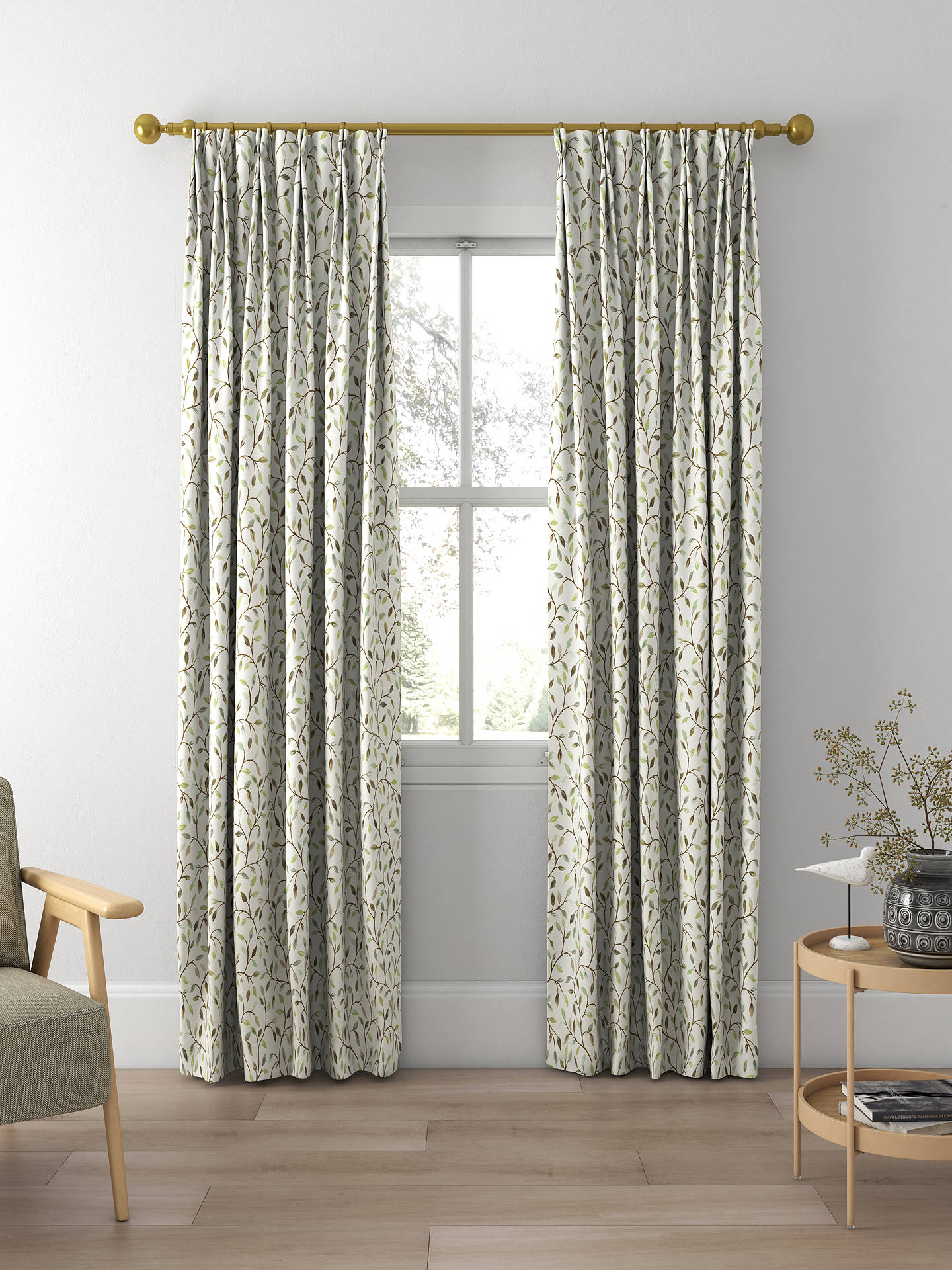 Voyage Cervino Made to Measure Curtains, Winter Frost