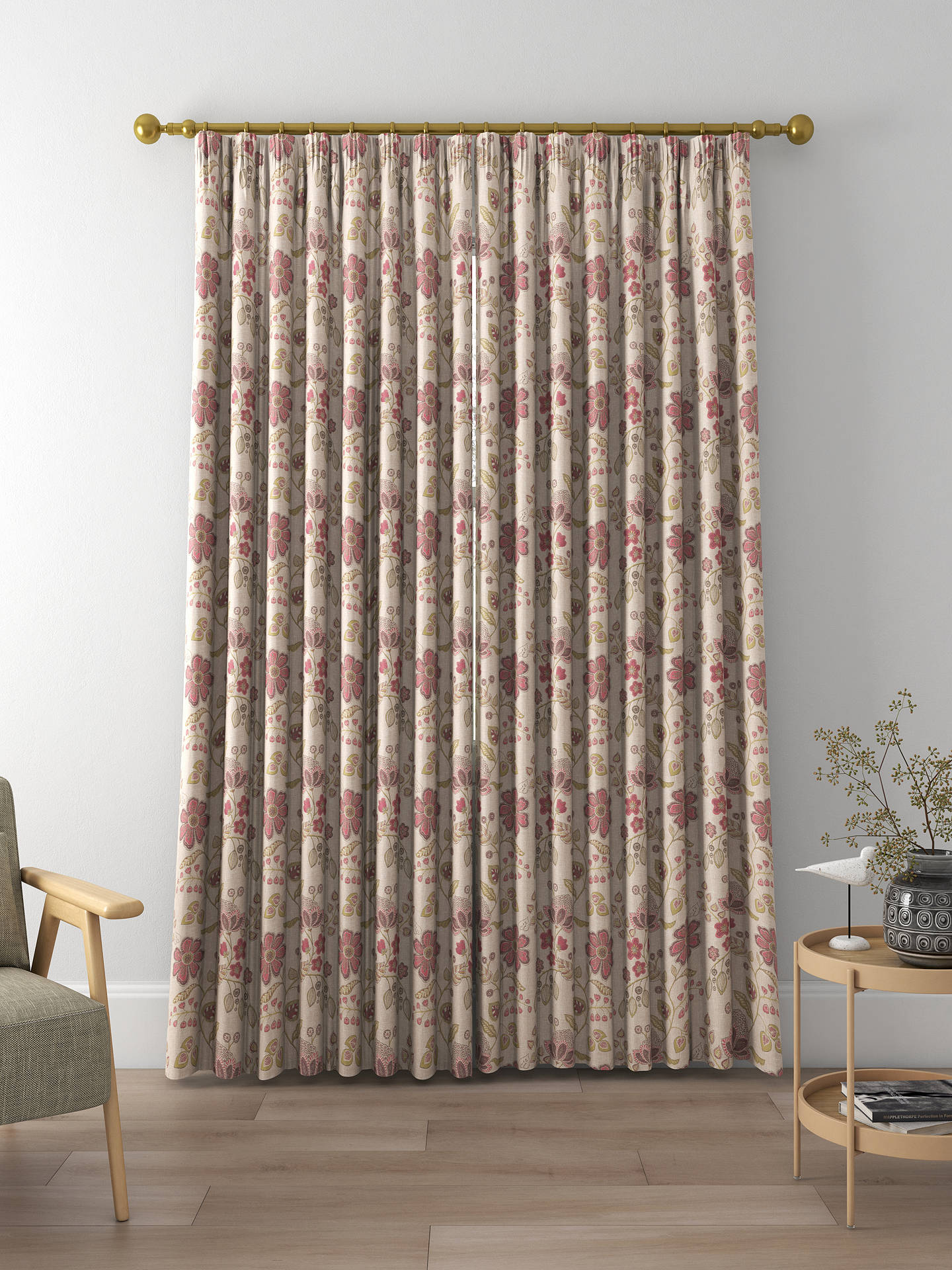 Voyage Hartwell Made to Measure Curtains, Pacific