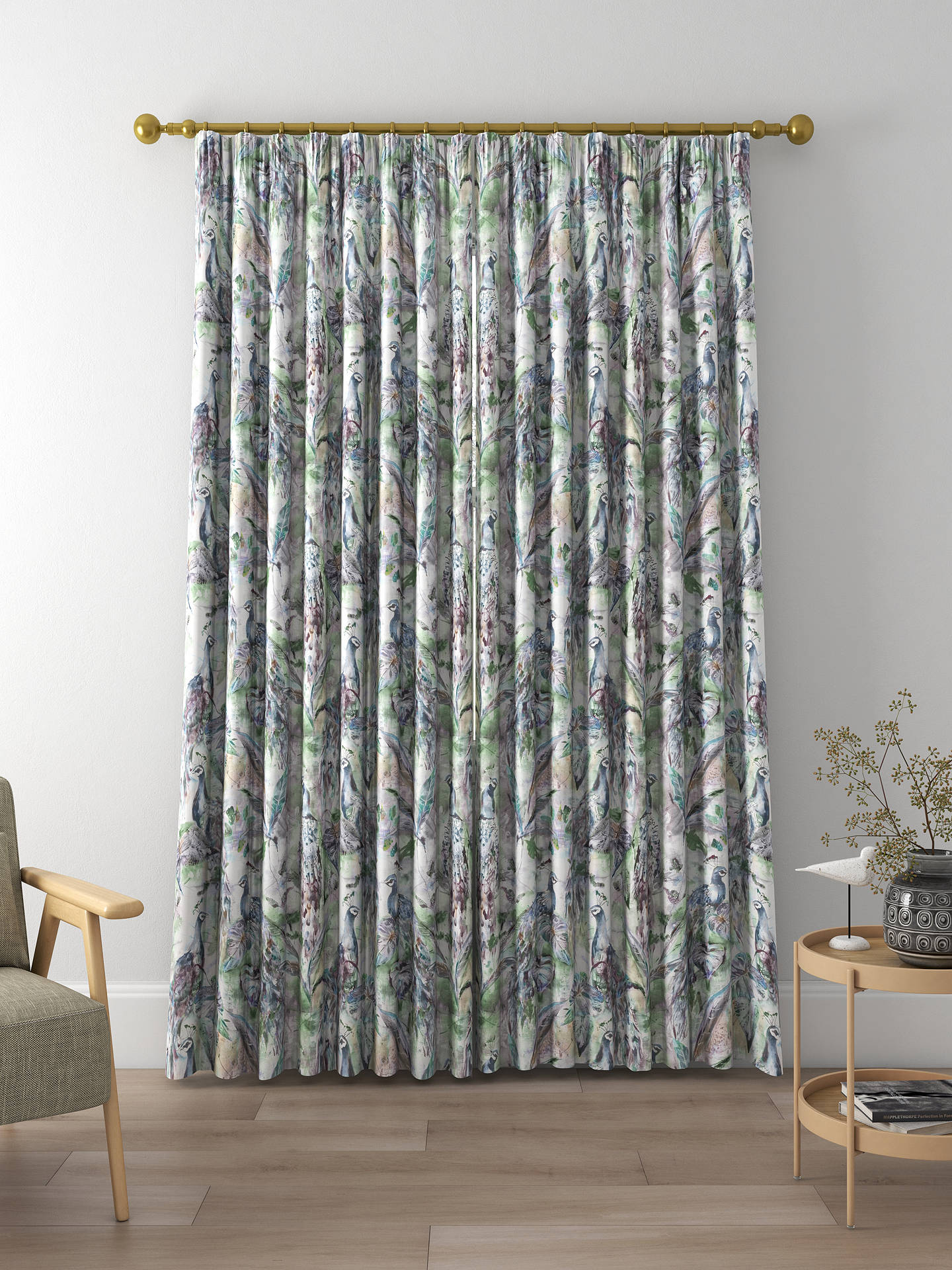 Voyage Ebba Made to Measure Curtains, Agate