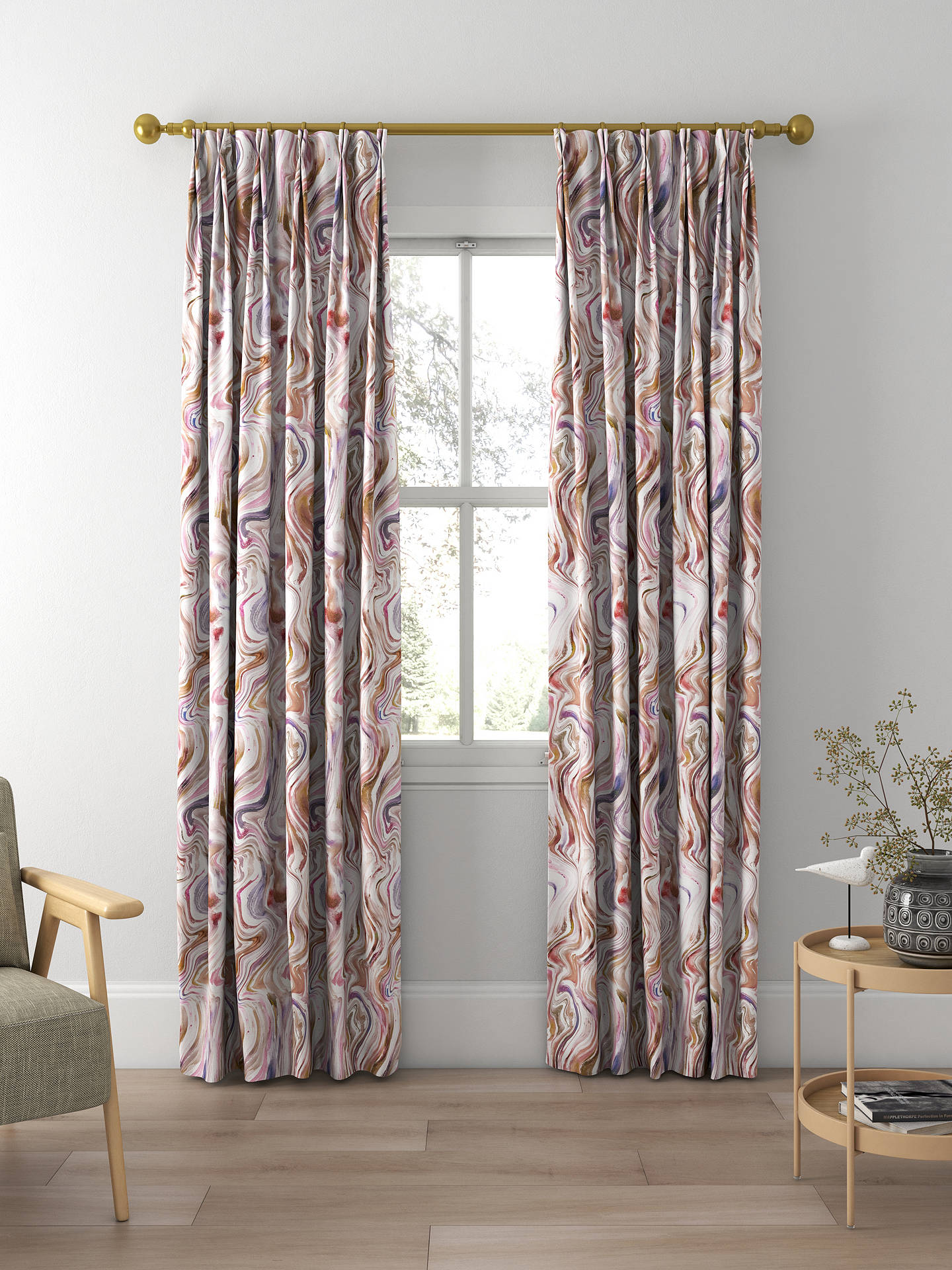Voyage Jasper Made to Measure Curtains, Sunset