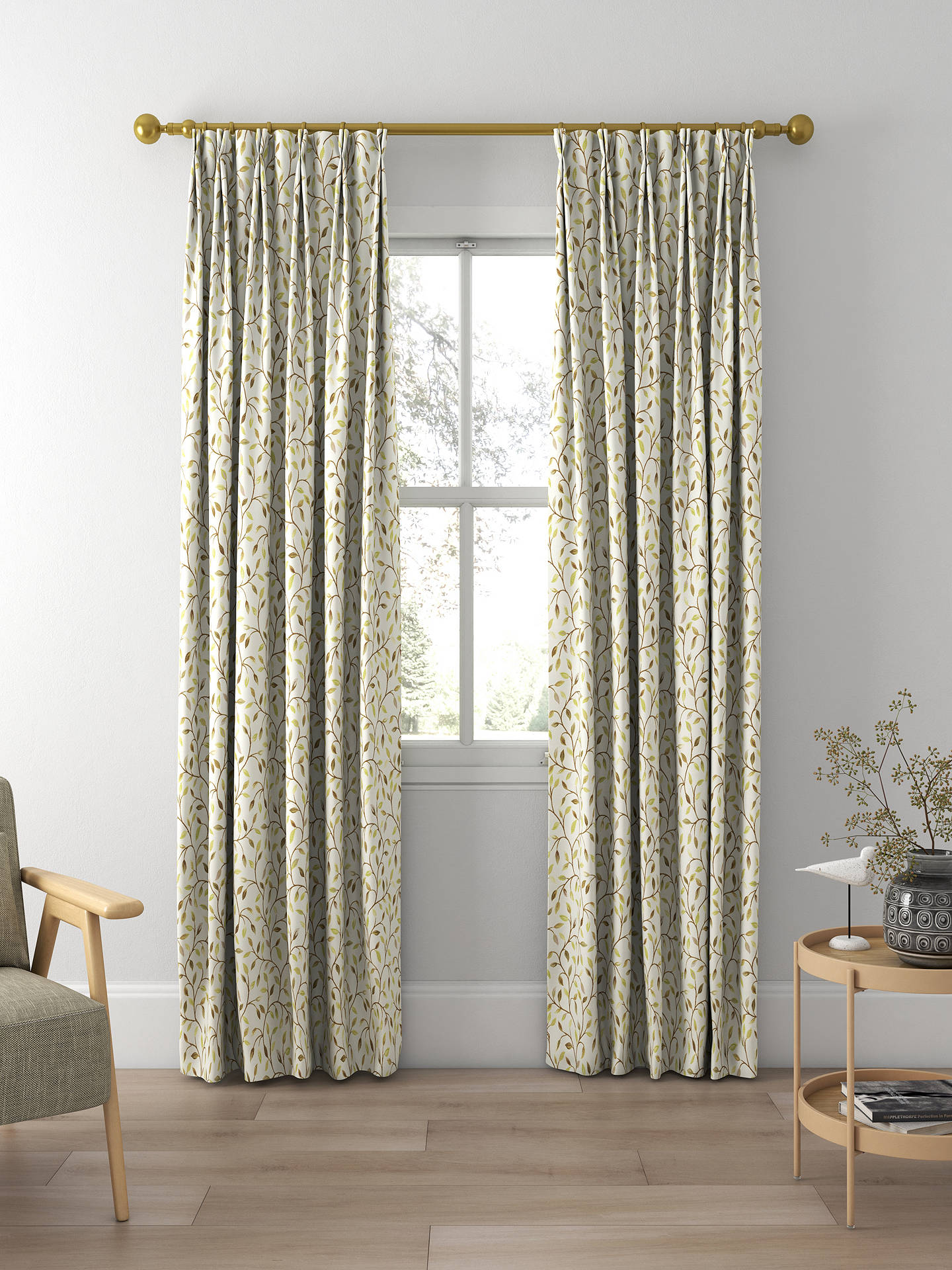 Voyage Cervino Made to Measure Curtains, Lime