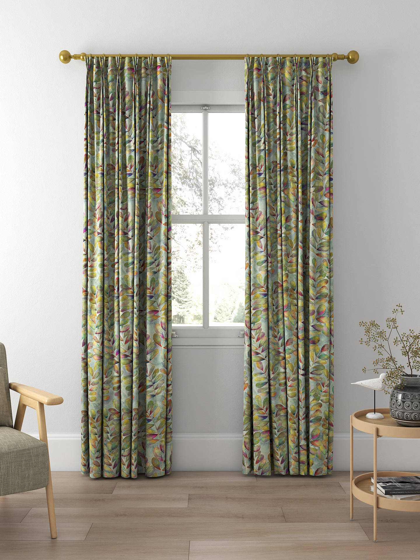Voyage Willowsmere Made to Measure Curtains, Rose