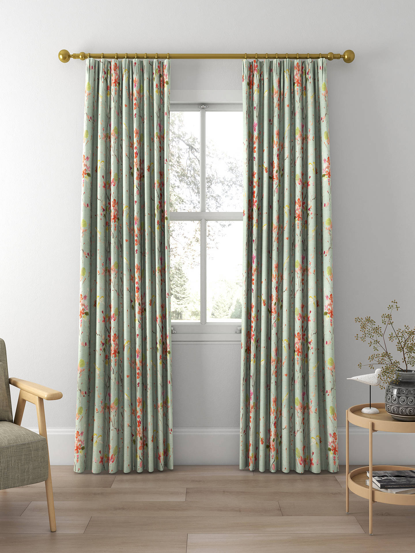 Voyage Armathwaite Made to Measure Curtains, Russet