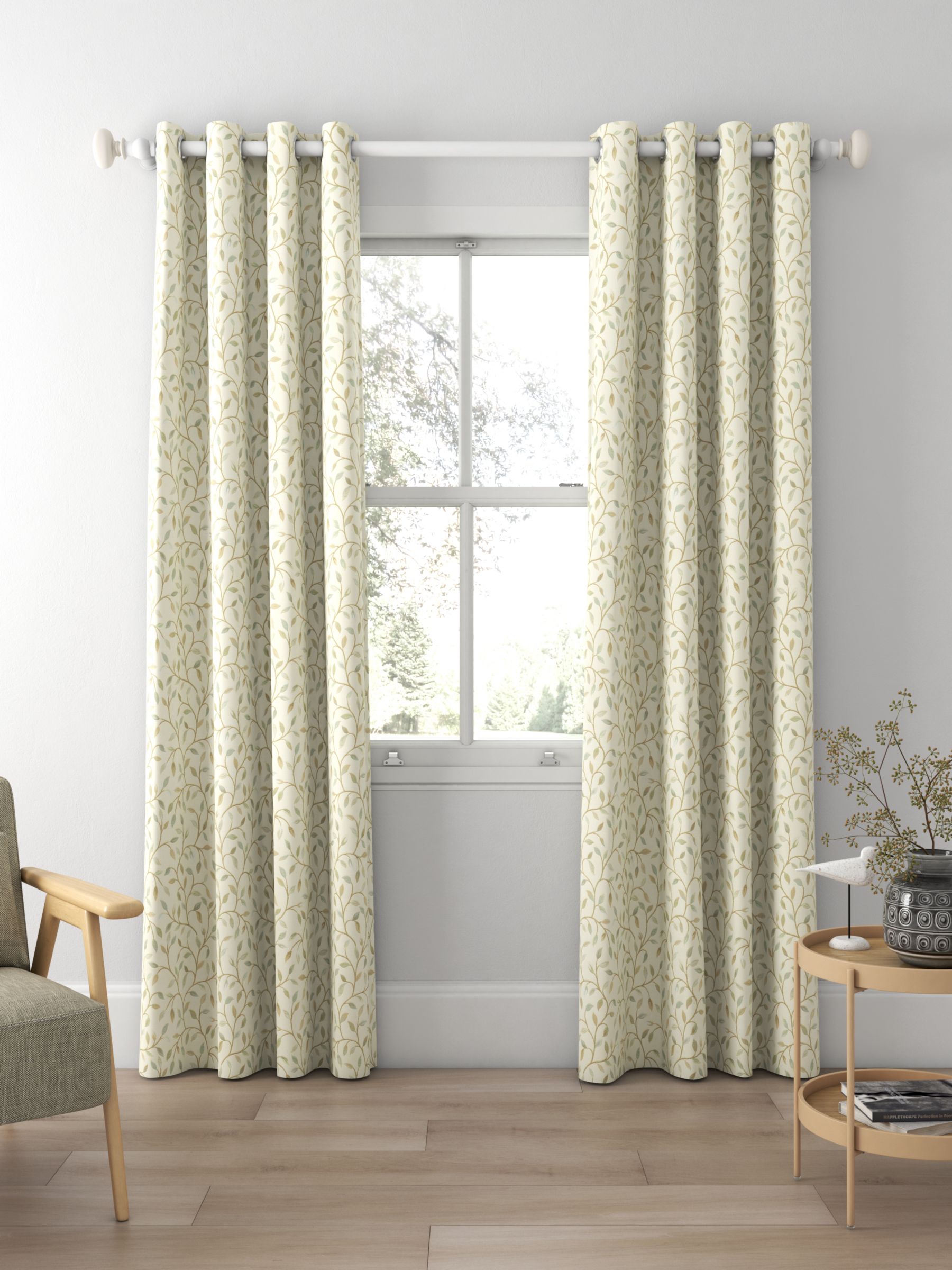 Voyage Cervino Made to Measure Curtains, Robins Egg