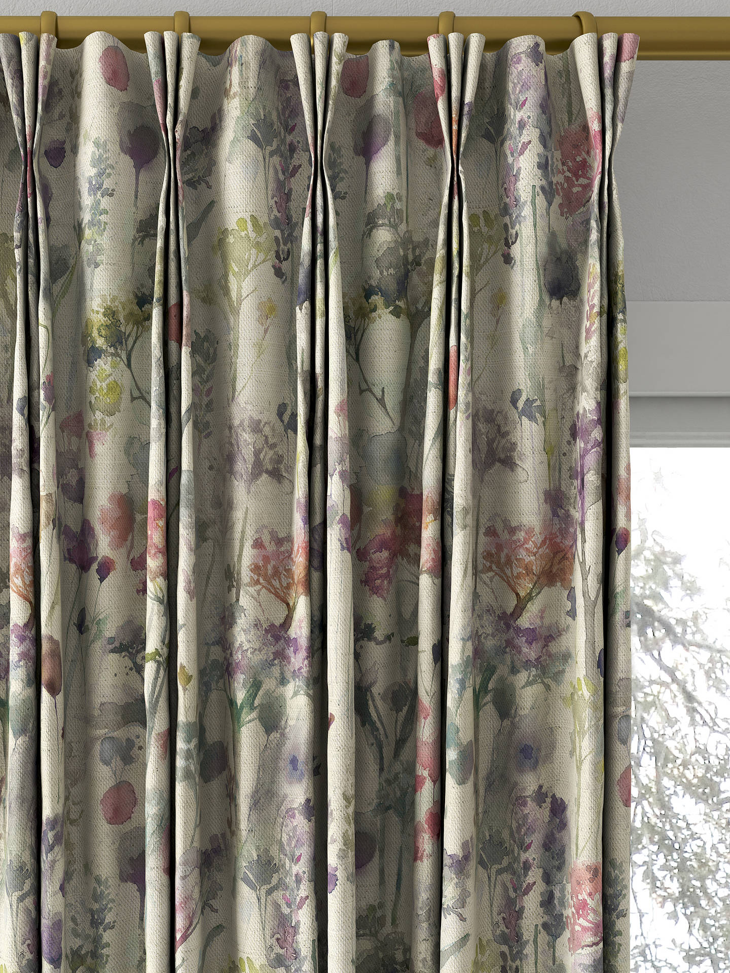 Voyage Ilinzas Made to Measure Curtains, Coral Natural