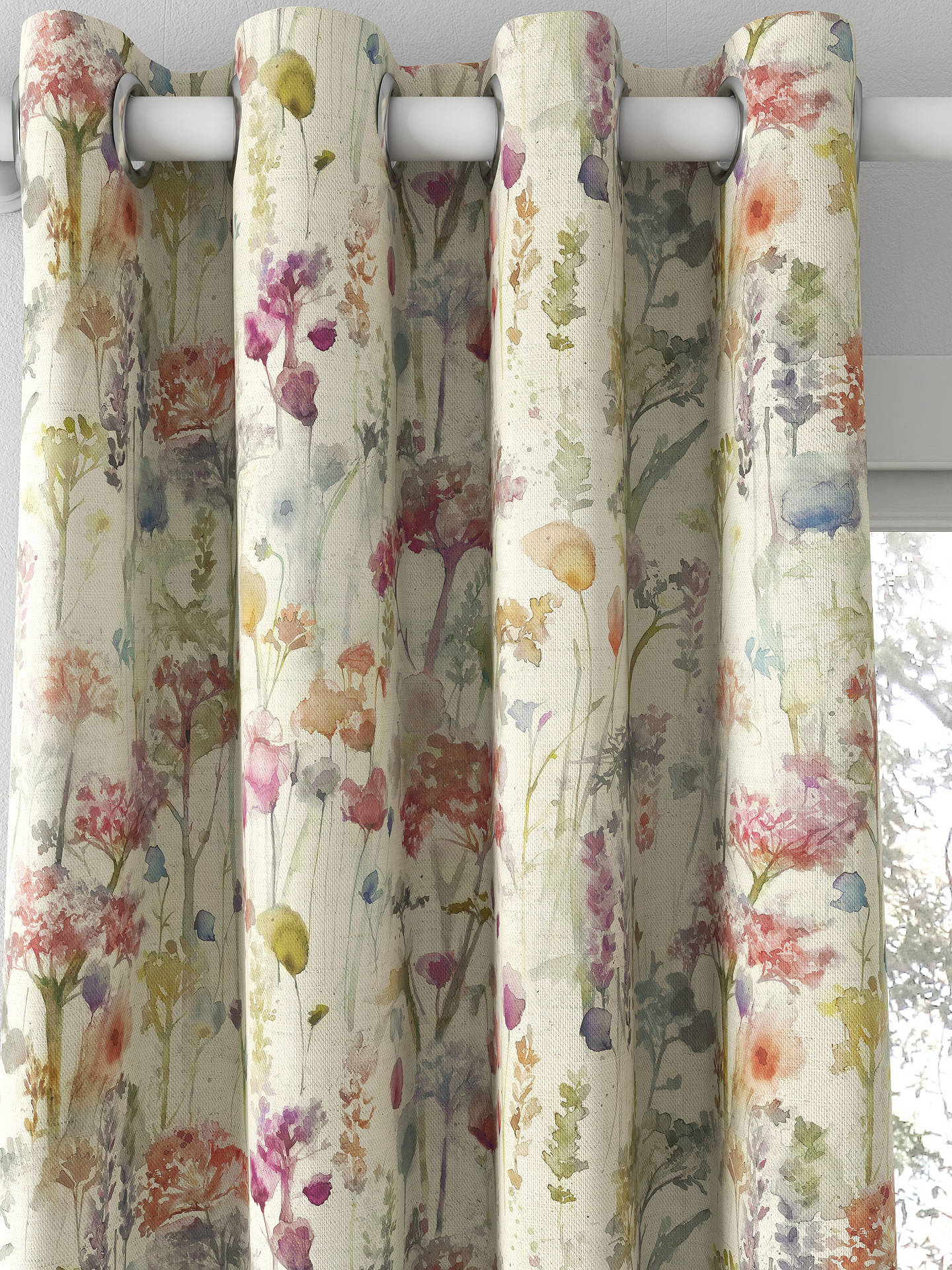 Voyage Ilinzas Made to Measure Curtains, Poppy Natural