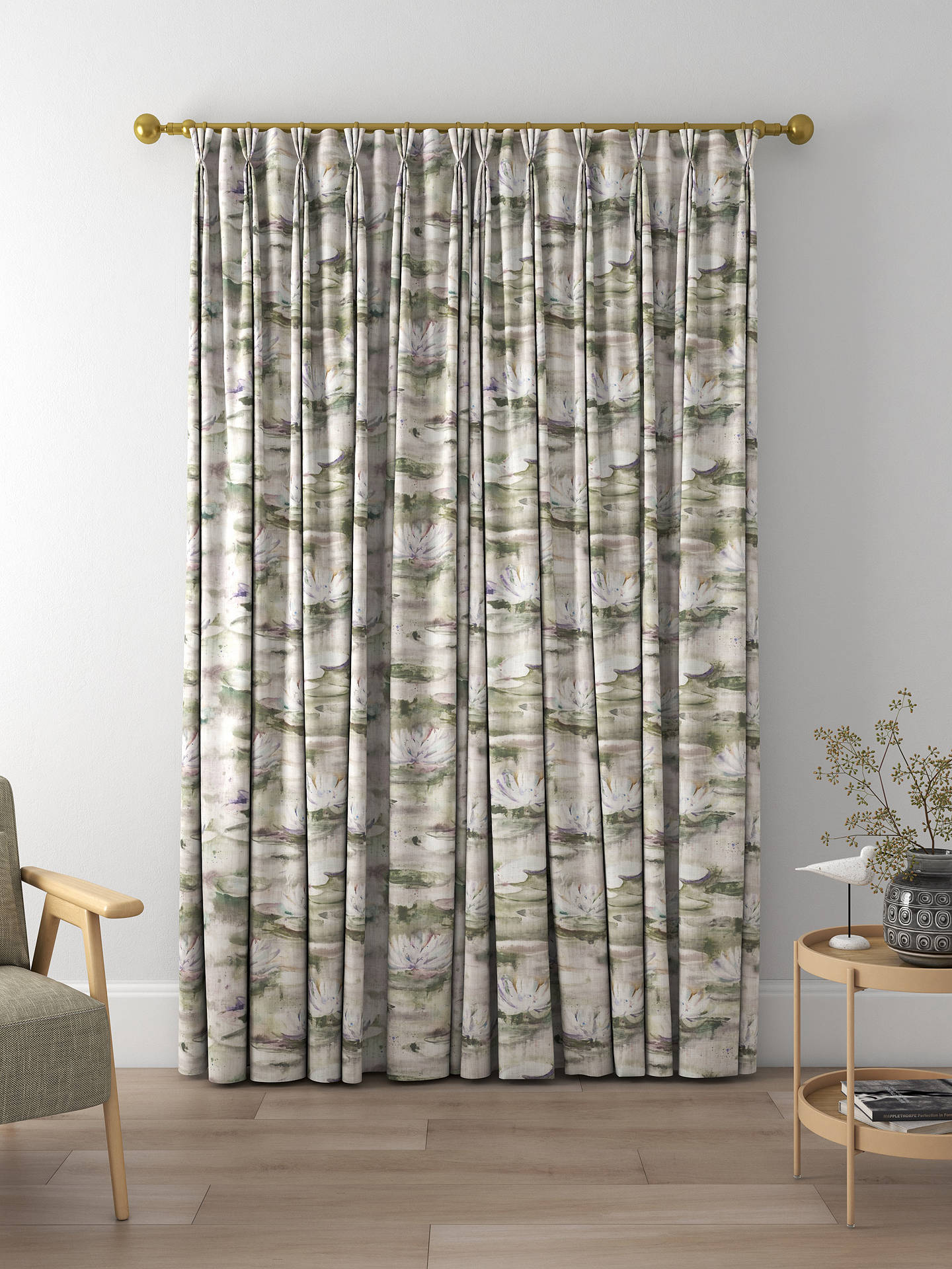 Voyage Perdita Made to Measure Curtains, Agate