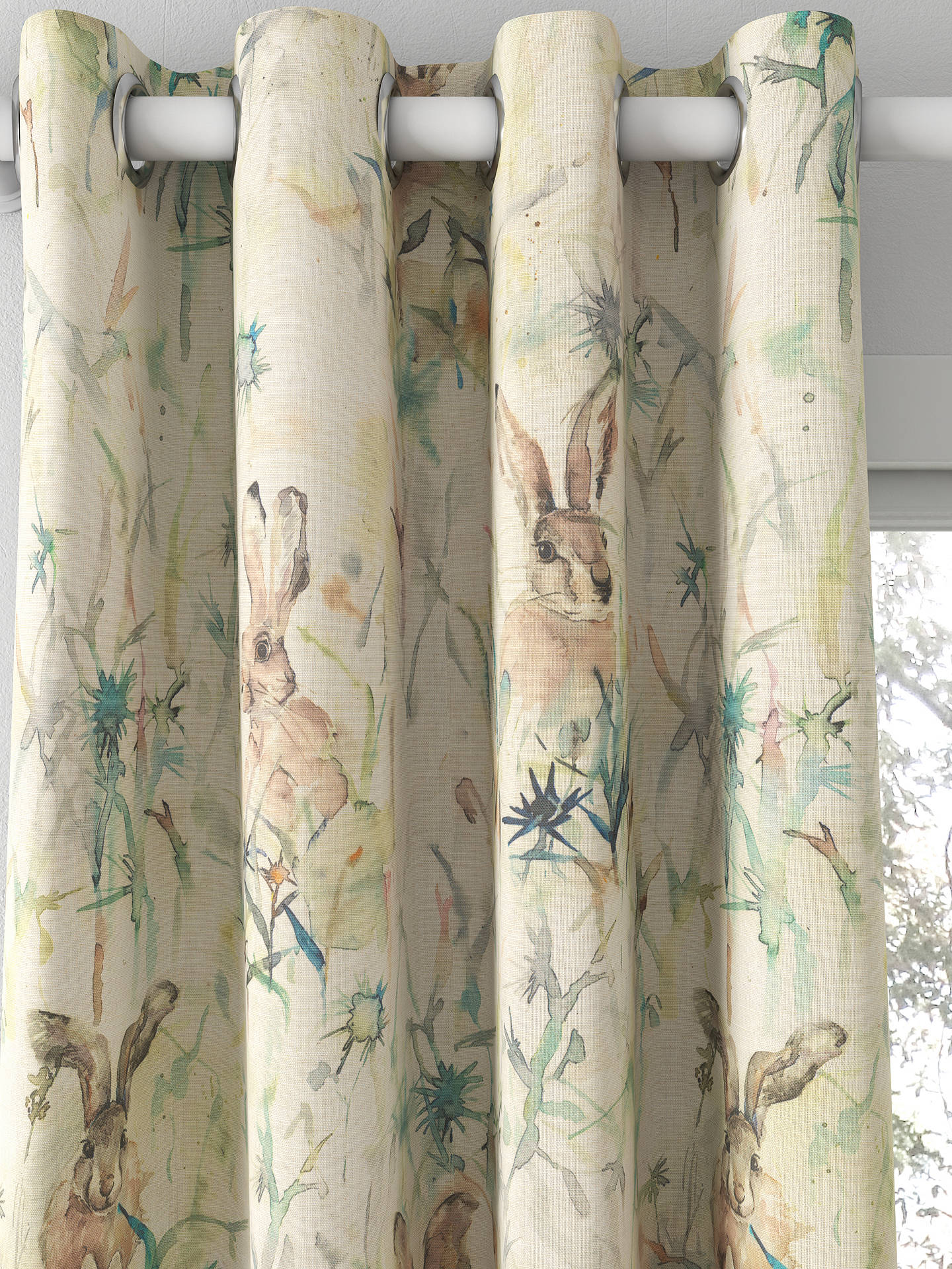 Voyage Jack Rabbit Made to Measure Curtains, Linen
