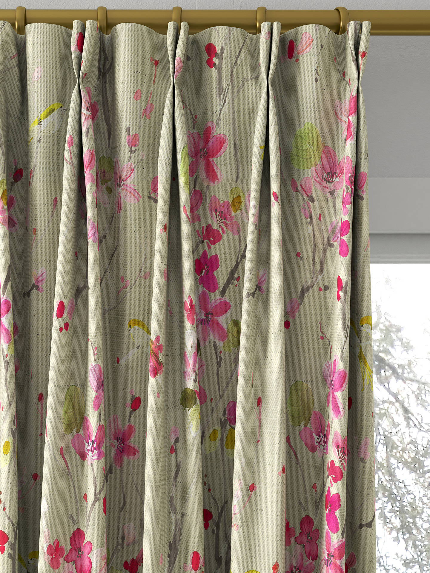 Voyage Armathwaite Made to Measure Curtains, Blossom Sand