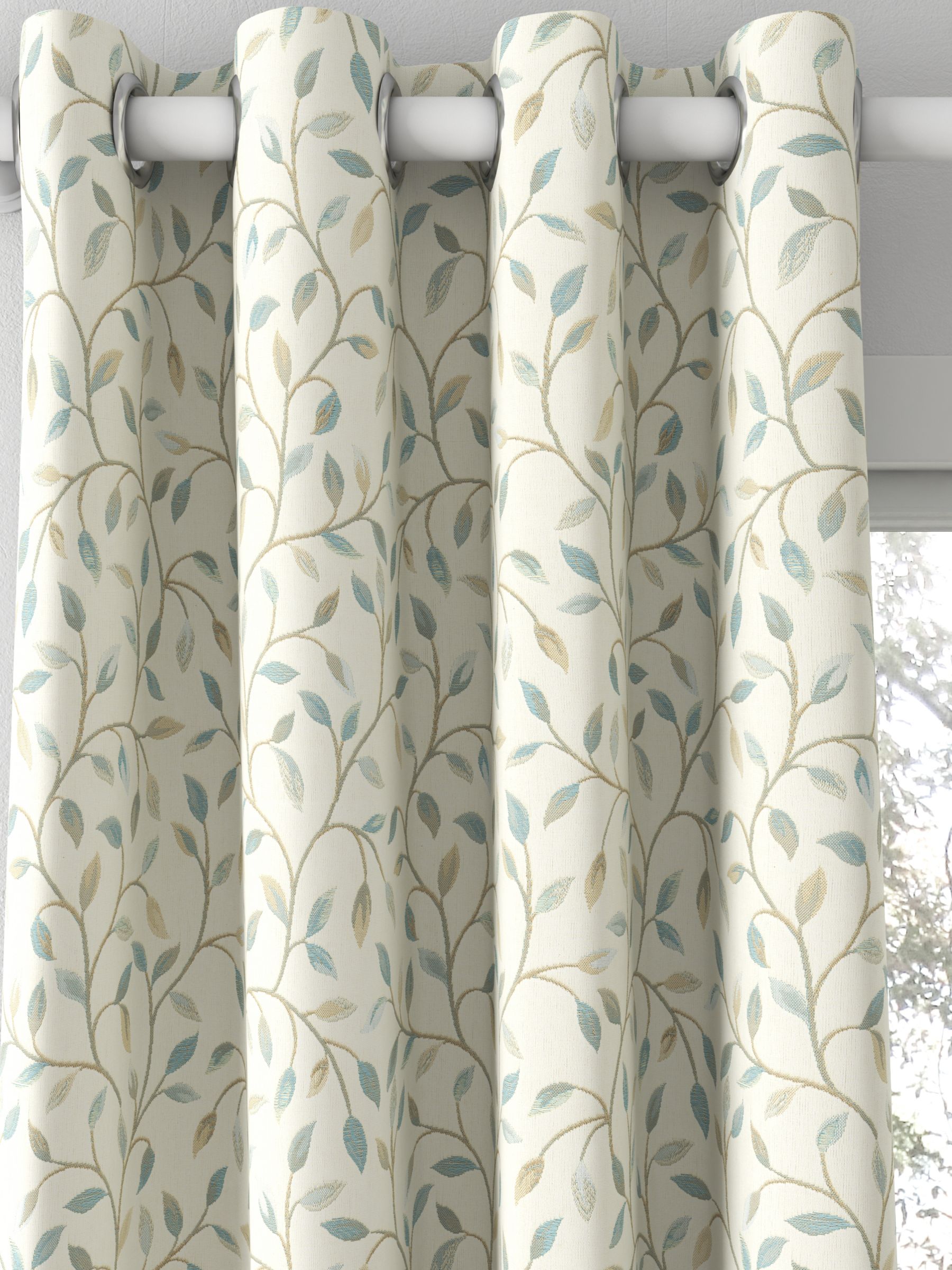 Voyage Cervino Made to Measure Curtains, Duck Egg