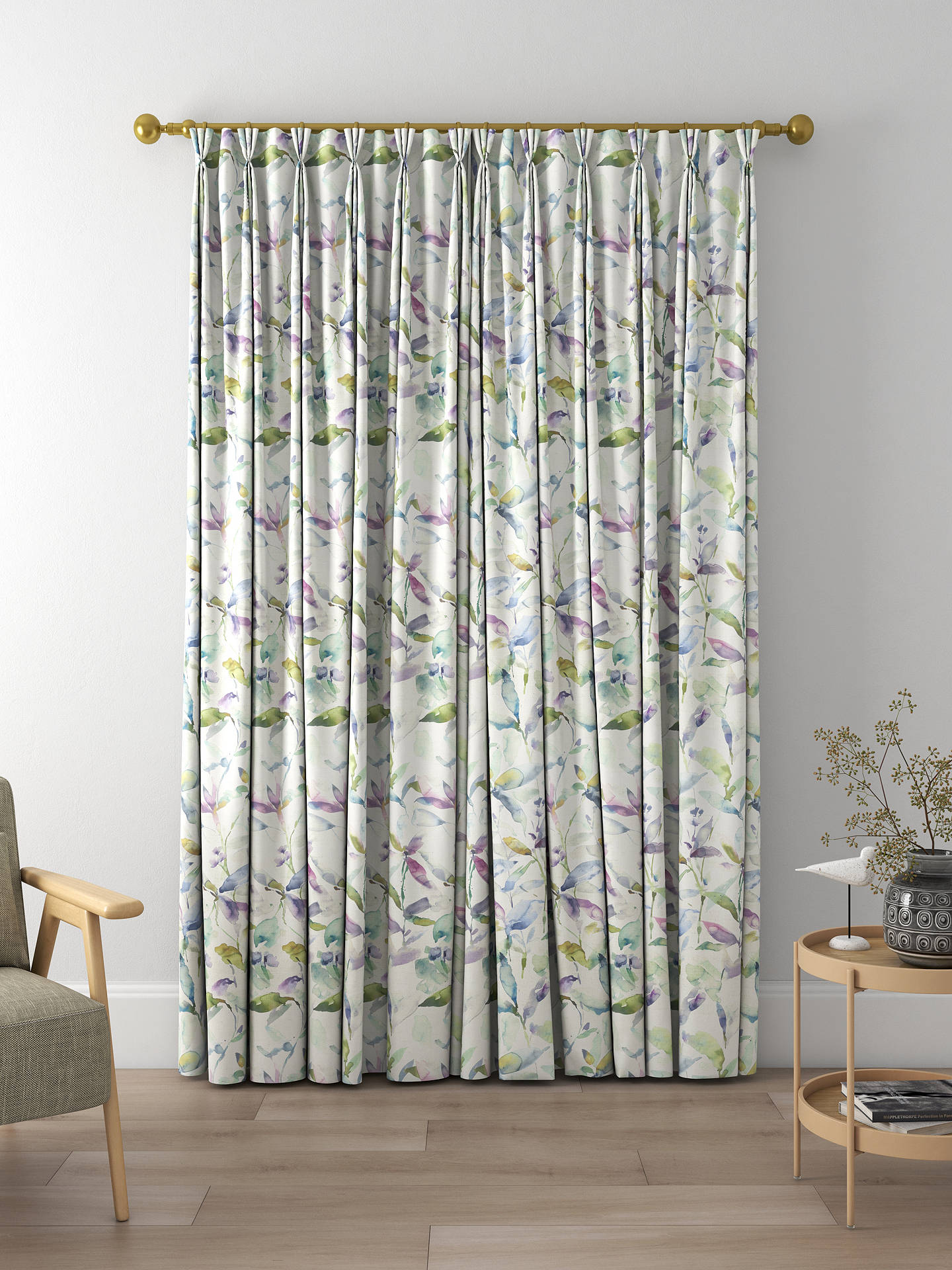 Voyage Naura Made to Measure Curtains, Pacific