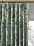 Voyage Langdale Made to Measure Curtains or Roman Blind, Teal