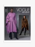 Vogue Misses' Cape Sewing Pattern V1754