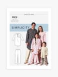 Simplicity Unisex Child's / Adult's Sleepwear Sewing Pattern, S9218