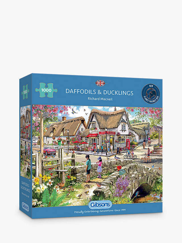 Gibsons Daffodils & Ducklings Jigsaw Puzzle, 1000 Pieces