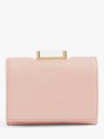 Ted Baker Baran Small Bobble Clasp Leather Purse, Light Pink