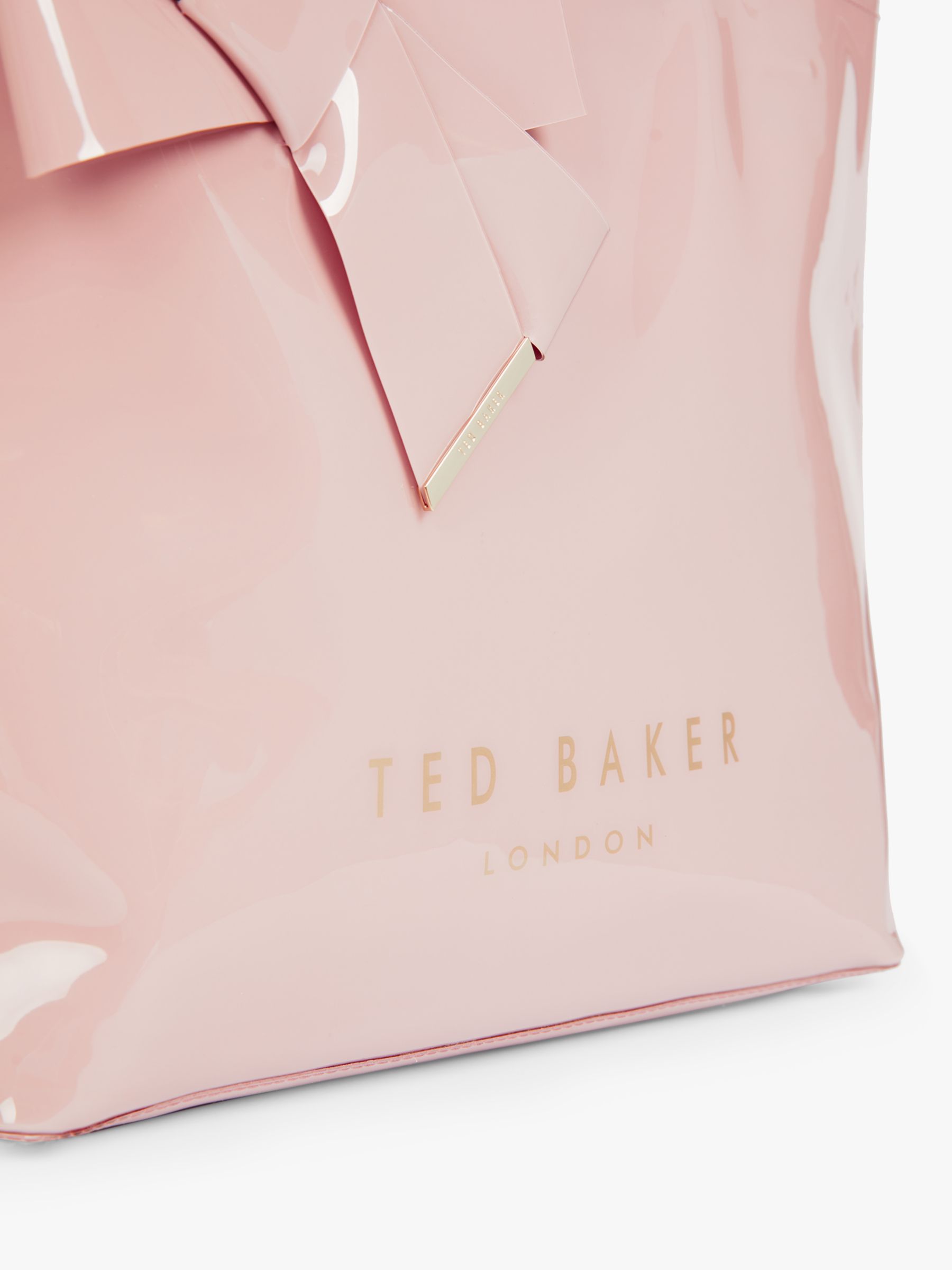 Buy Ted Baker Nicon Knot Bow Large Icon Shopper Bag Online at johnlewis.com