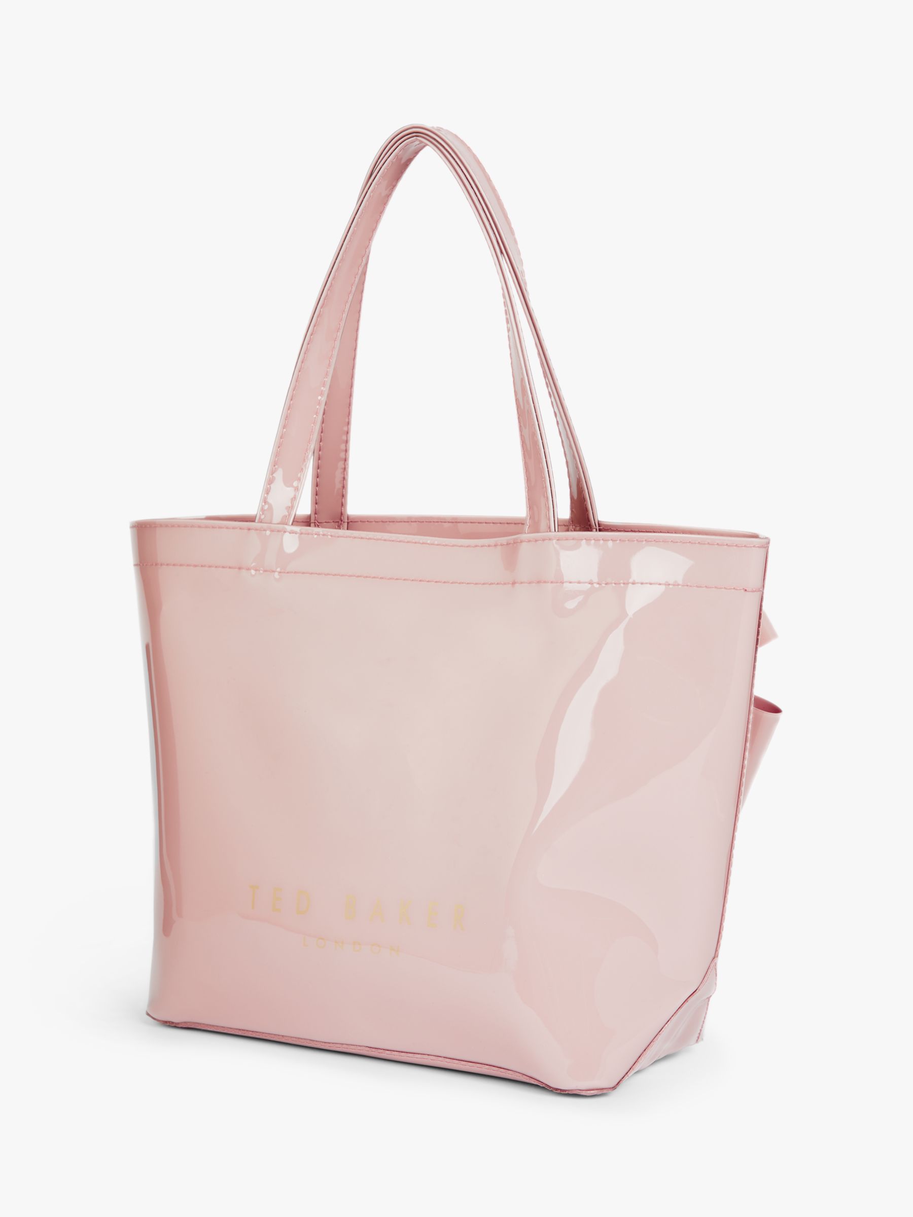 Ted Baker Nikicon Knot Bow Small Icon Shopper Bag, Light Pink