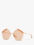 Chloé CH0026S Women's Pentagonal Sunglasses