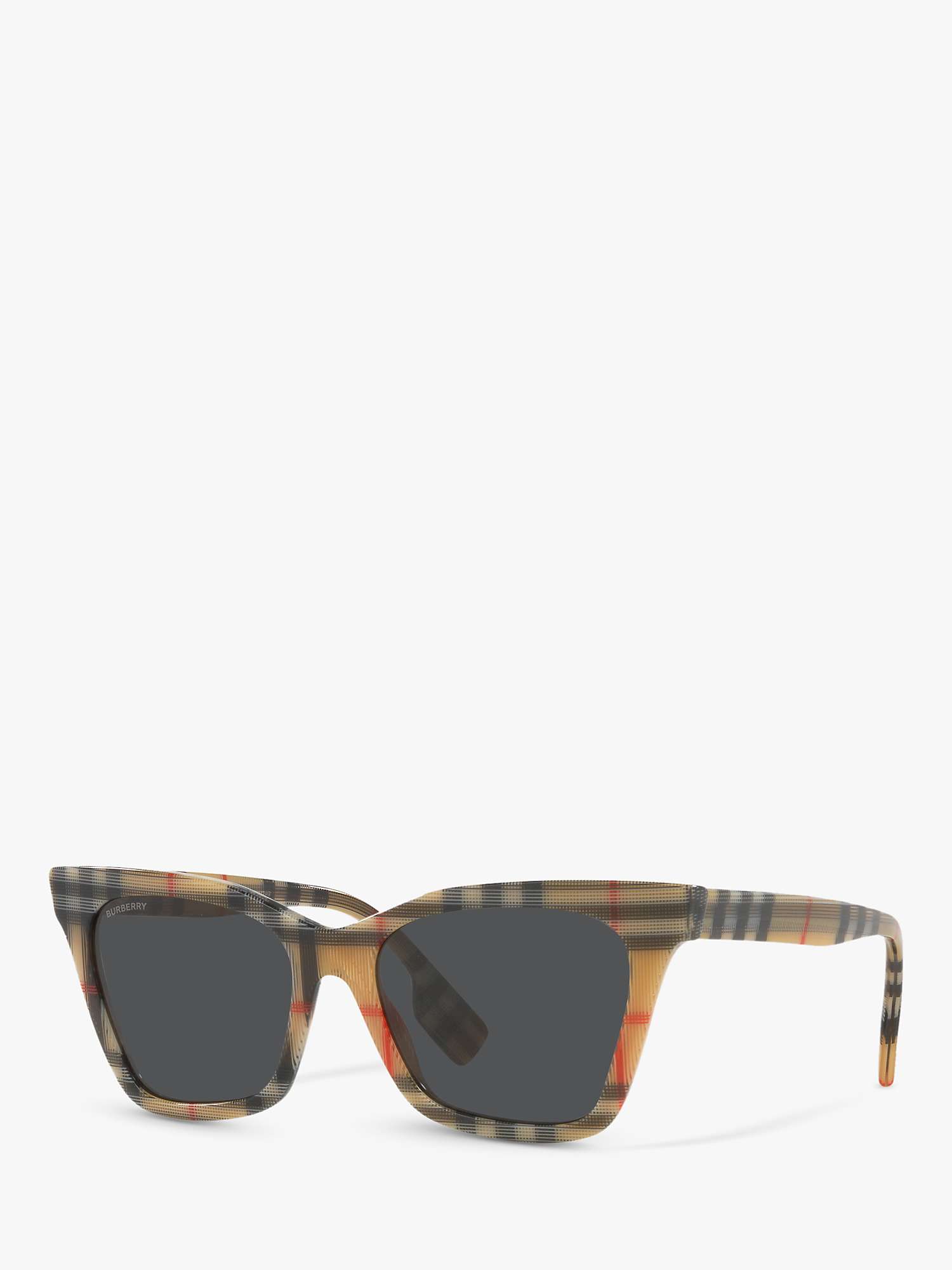 Buy Burberry BE4346 Women's Irregular Sunglasses Online at johnlewis.com