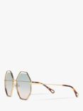 Chloé CH0046S Women's Octagonal Sunglasses