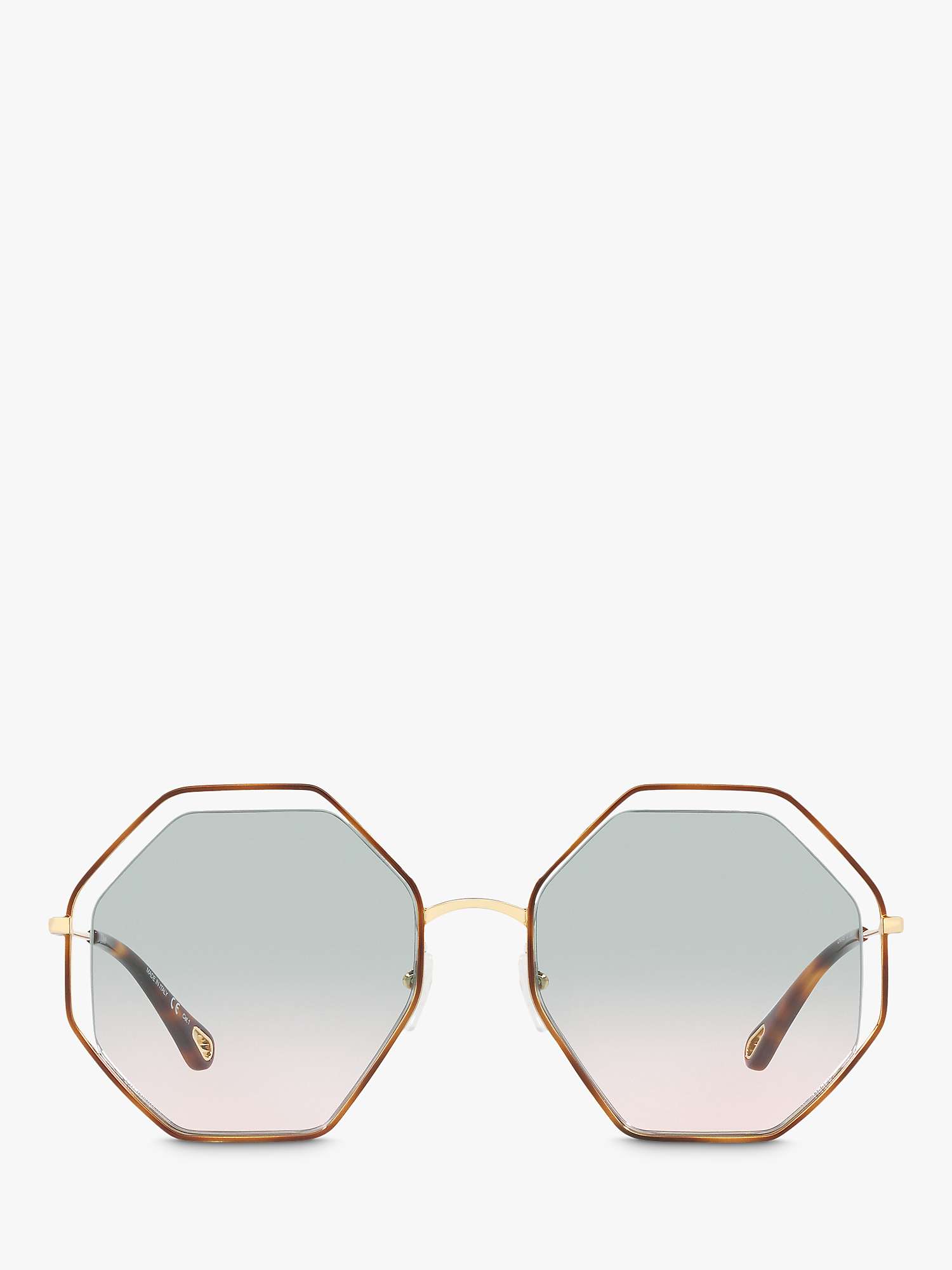 Buy Chloé CH0046S Women's Octagonal Sunglasses Online at johnlewis.com