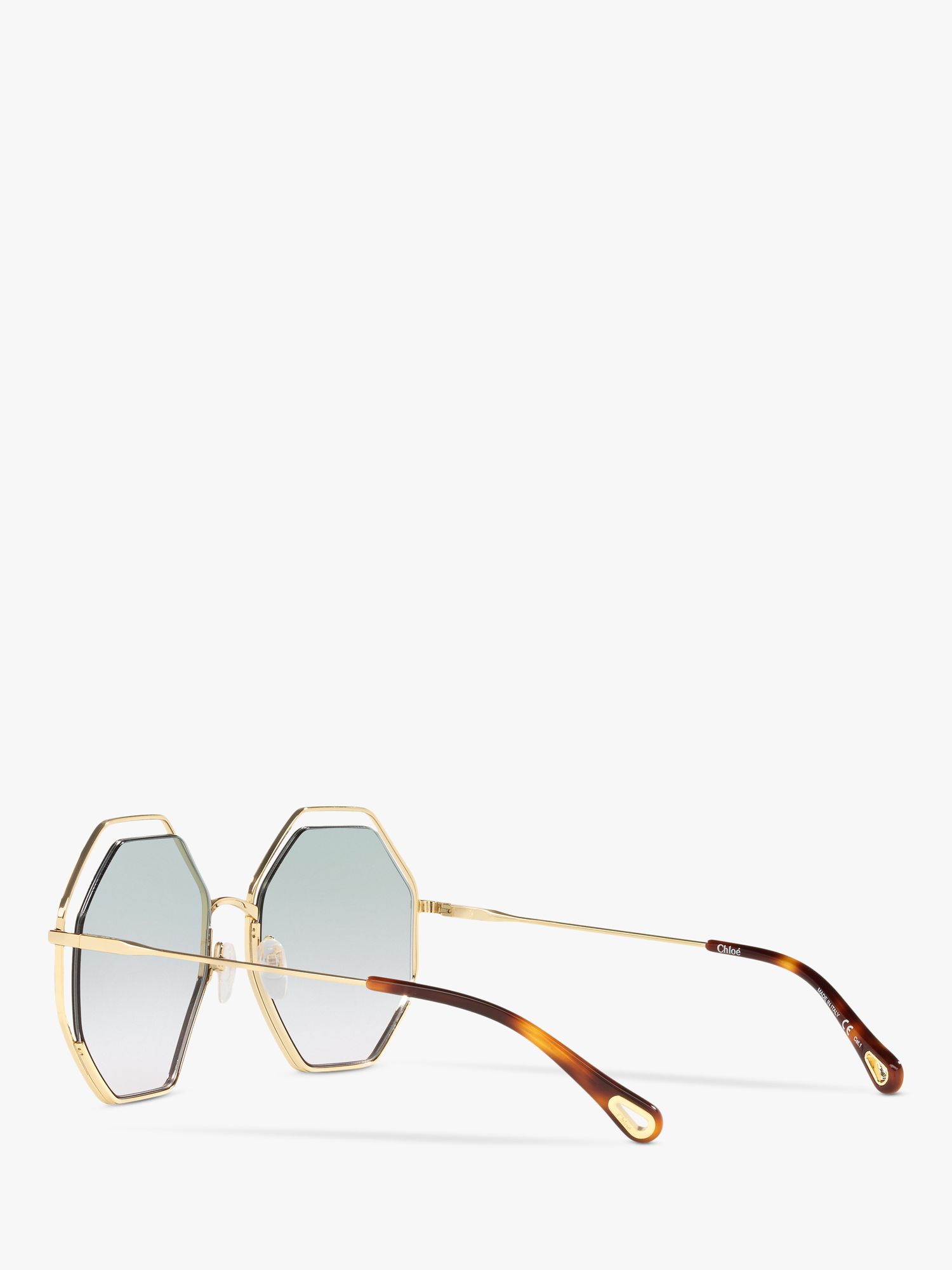 Buy Chloé CH0046S Women's Octagonal Sunglasses Online at johnlewis.com