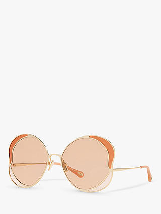 Chloé CH0024S Women's Irregular Sunglasses
