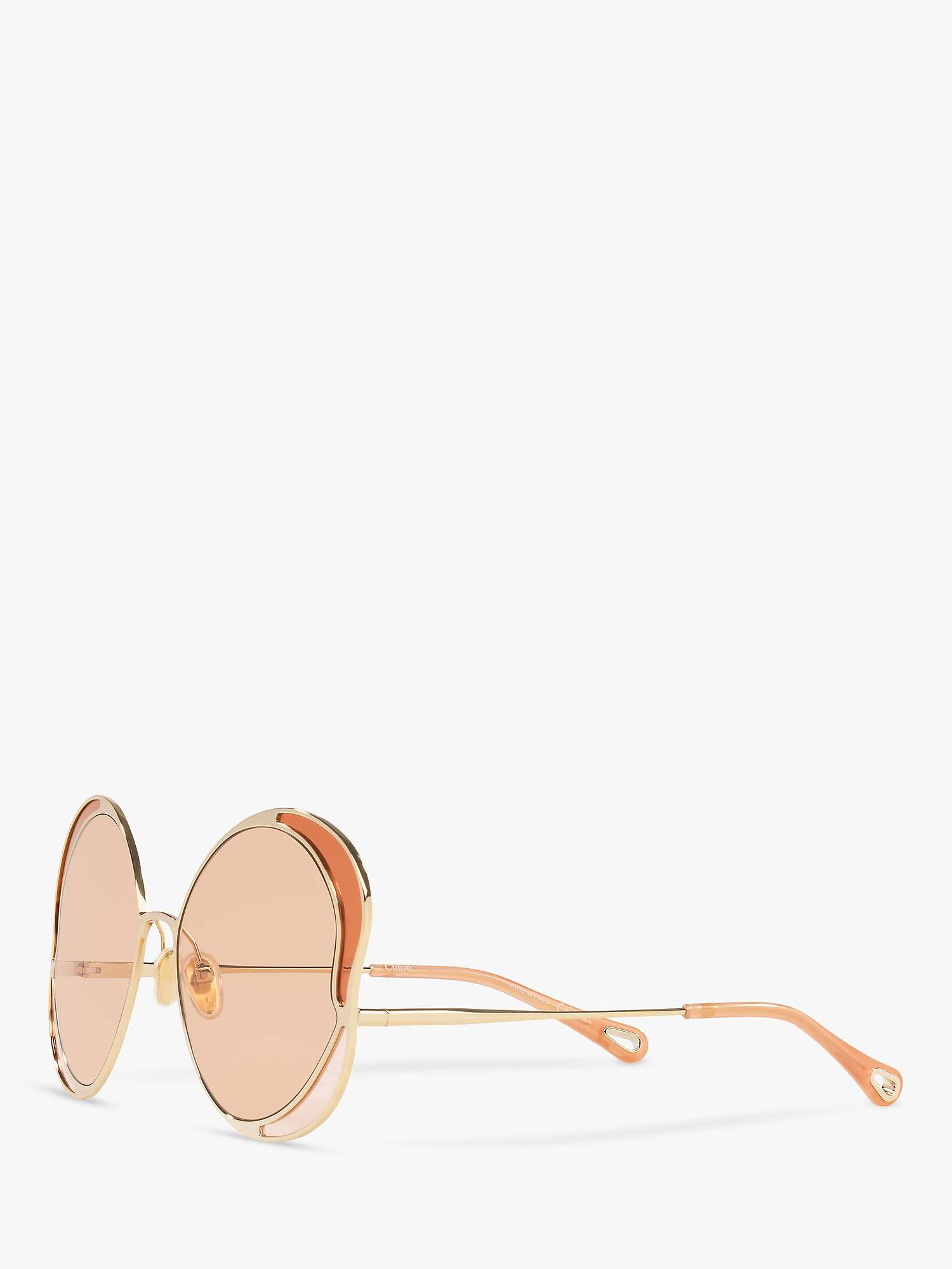 Buy Chloé CH0024S Women's Irregular Sunglasses Online at johnlewis.com