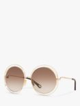Chloé CH0045S Women's Round Sunglasses