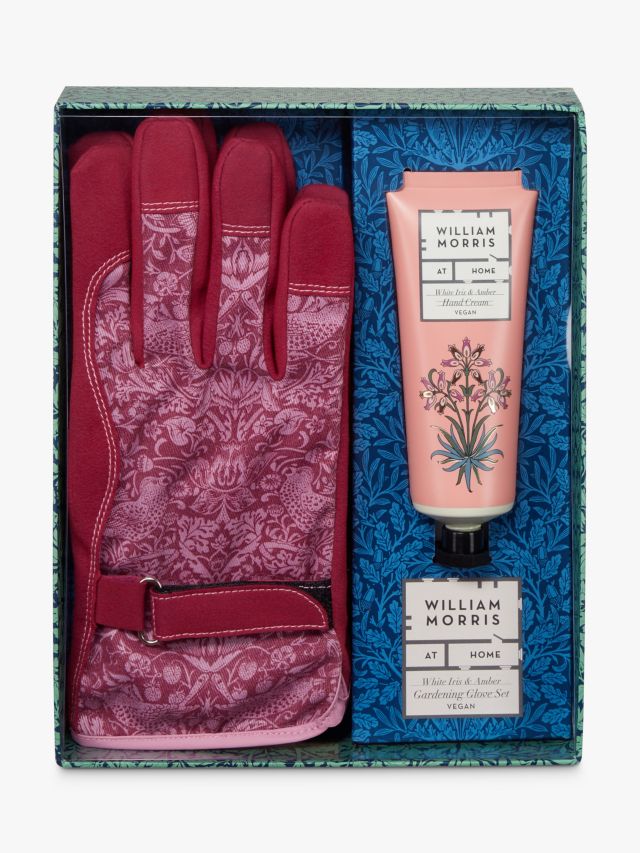 William Morris At Home Dove & Rose Gardening Glove Kit